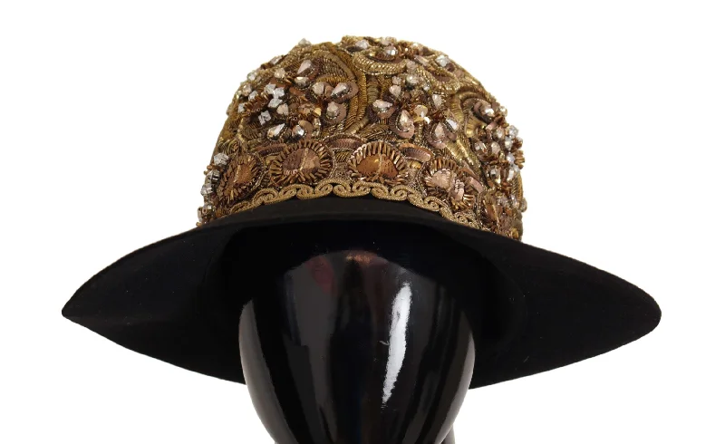 Dolce & Gabbana Elegant   Studded Women's Fedora