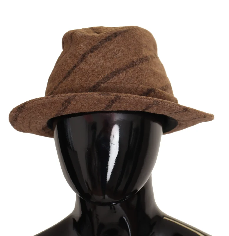 Dolce & Gabbana Elegant Wide Brim Fedora Women's Hat