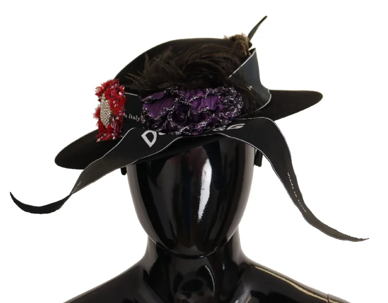 Dolce & Gabbana Elegant Wide Brim  Women's Hat