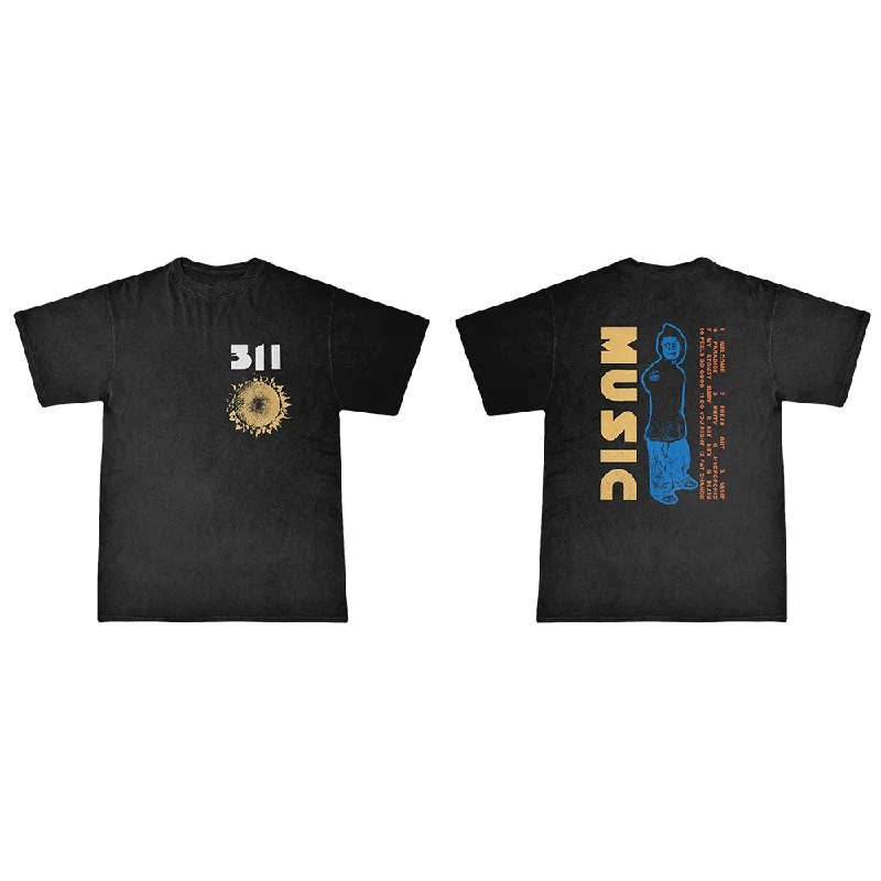 Music Anniversary Black T-Shirt