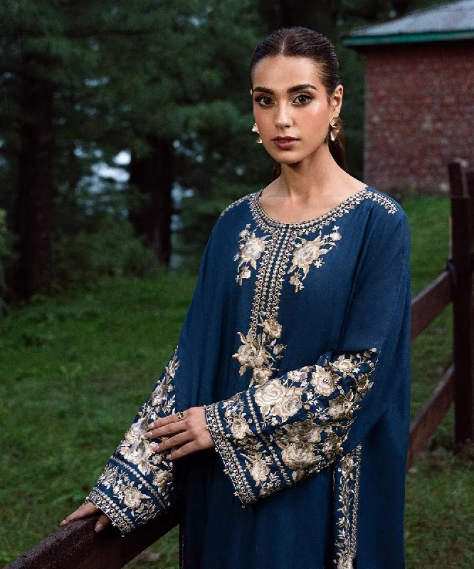 Embroidered Karandi Shirt