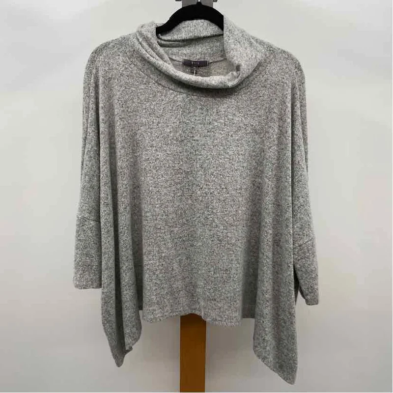 gyft Women's Size S Gray Heathered Long Sleeve Shirt