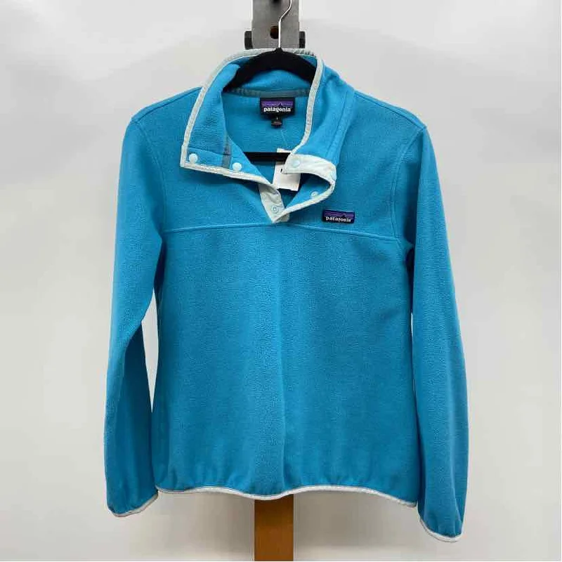 Patagonia Women's Size S Blue Solid Sweatshirt