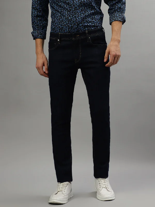 Antony Morato Men Solid Tapered Fit Jeans