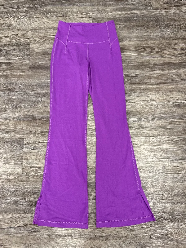 Athletic Pants By Lululemon In Purple, Size: 6