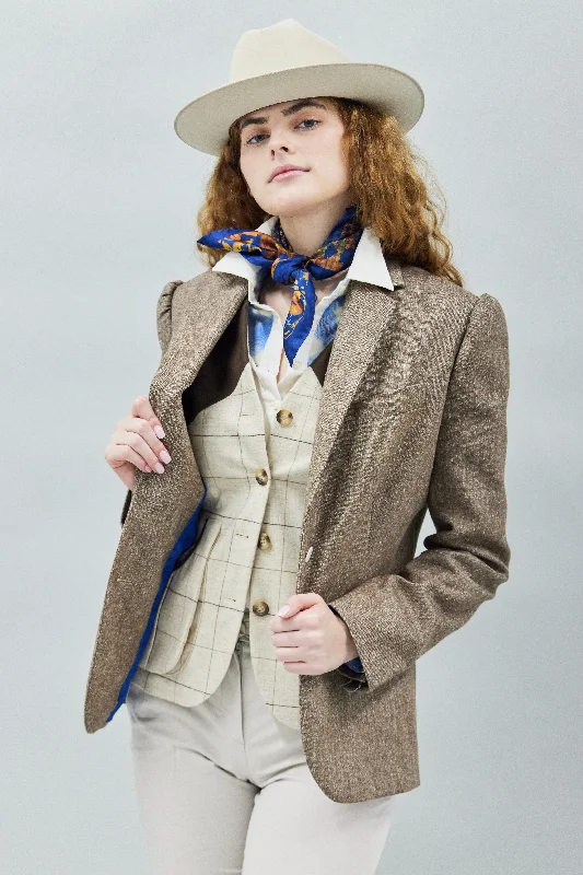 Brown Barbara Blazer