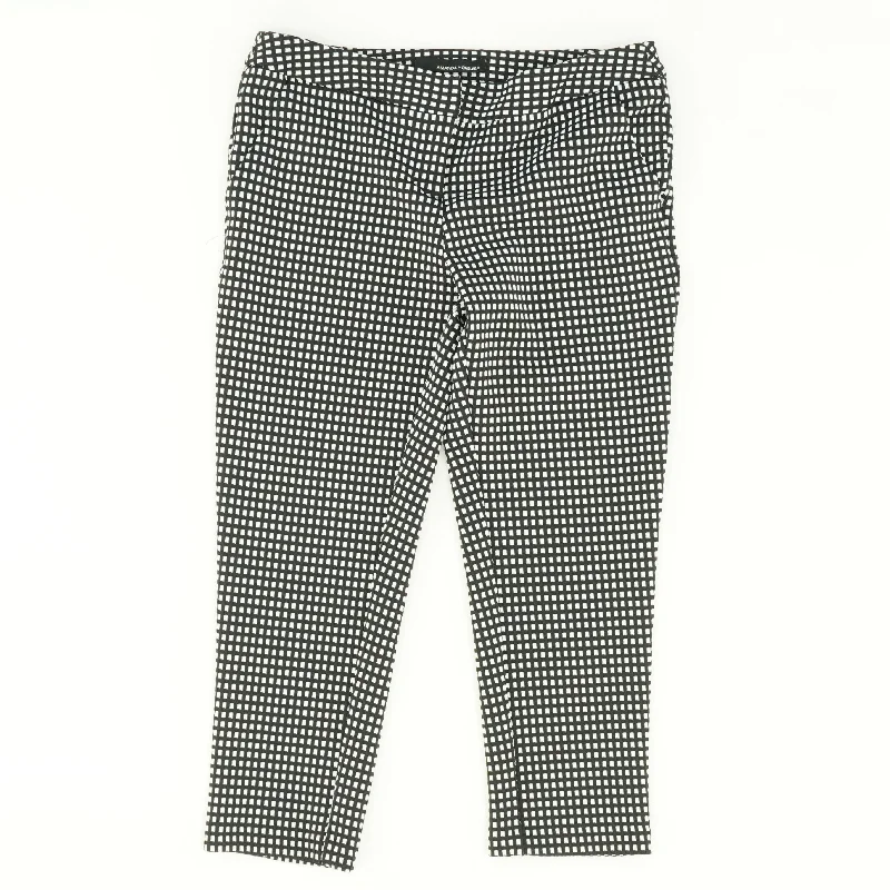 Black Check Dress Pants