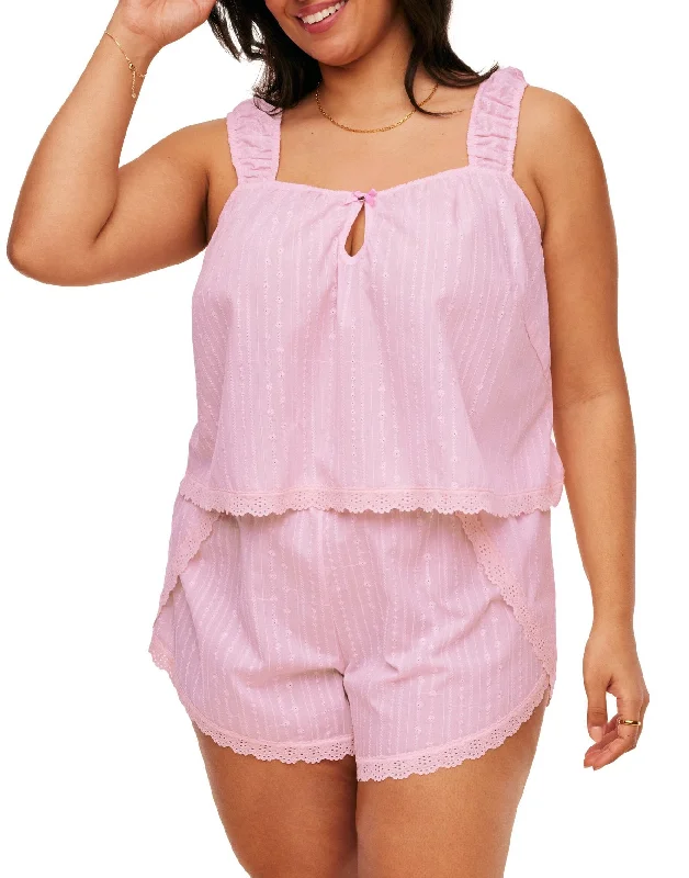 Christabel Women's Plus-Size Pajama Cami & Shorts Set