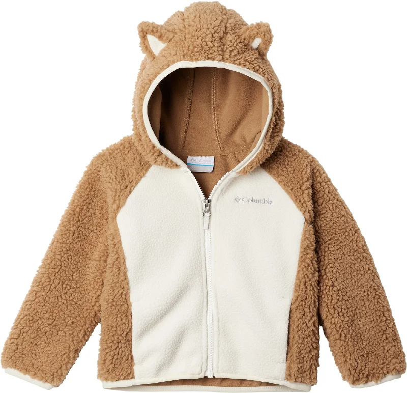 Foxy Baby Full Zip Sherpa Jacket - Toddler|-|Manteau sherpa à glissière pleine longueur Foxy Baby - Tout-Petit