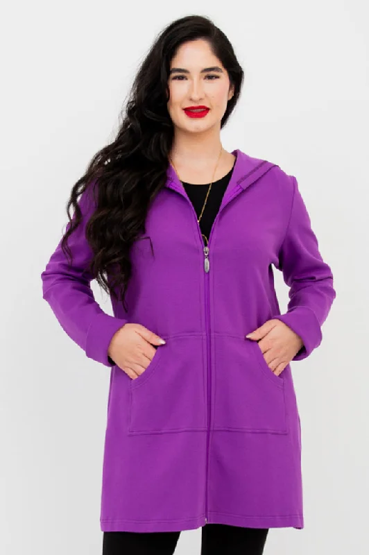 Cortes Jacket, Fuchsia, Cotton