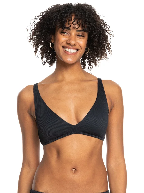 Roxy Love The Oceana Bikini Top - Anthracite