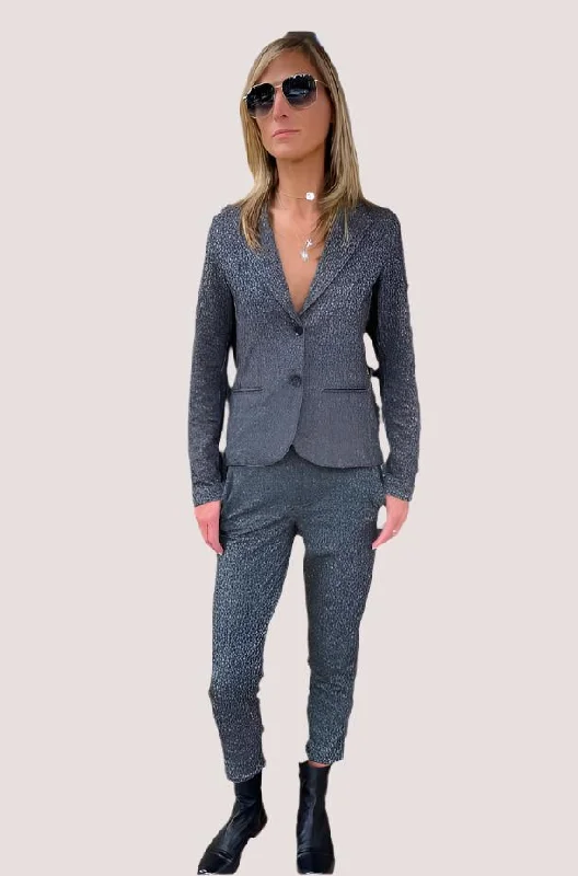 Suit Pants - Black Multi