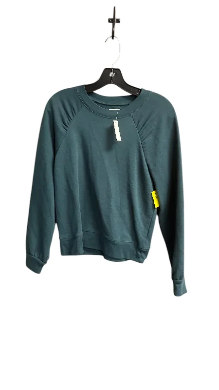 Top Long Sleeve Basic By Madewell In Green, Size: S