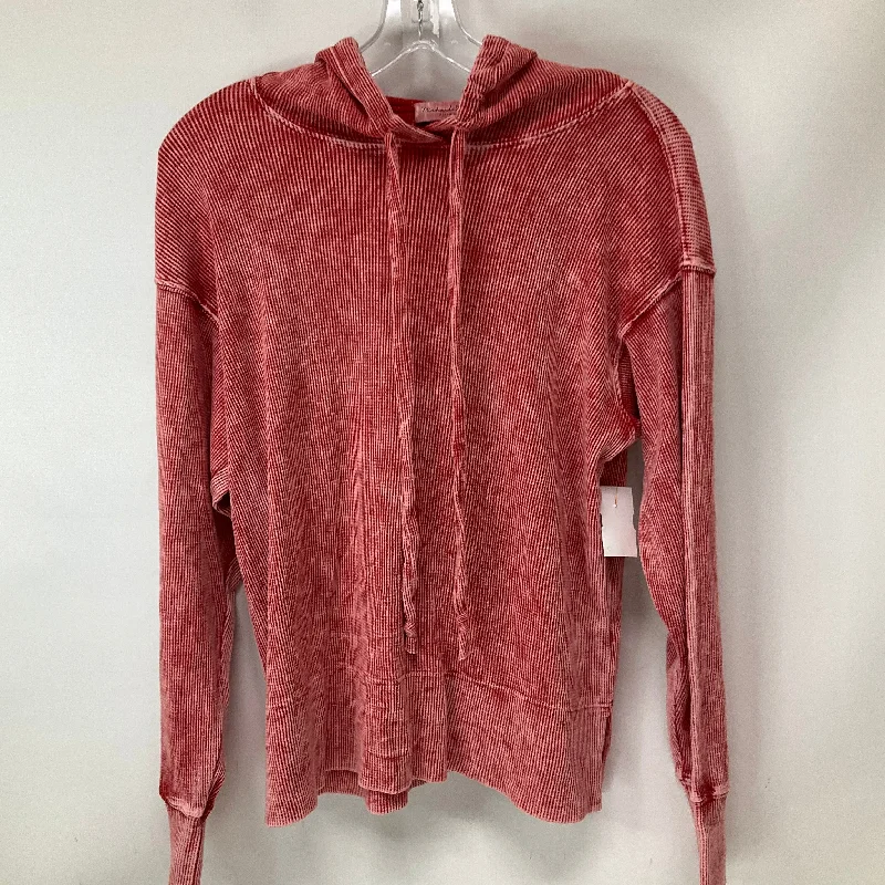 Top Long Sleeve By Michael Stars In Red, Size: Xs