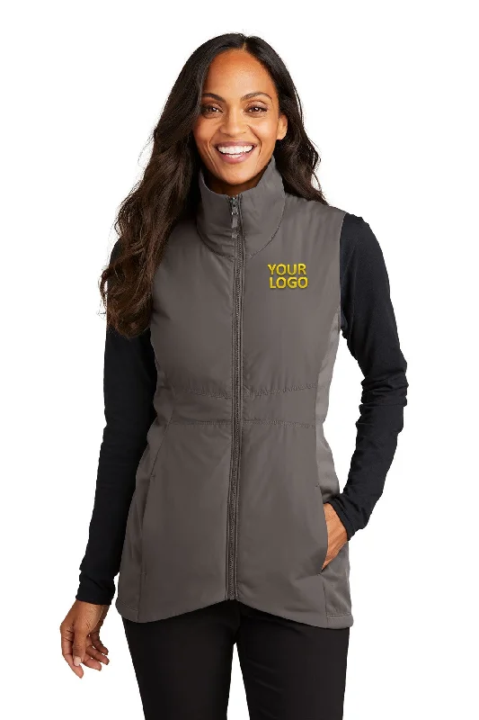 Port Authority Ladies Collective Customized Insulated Vests, Graphite