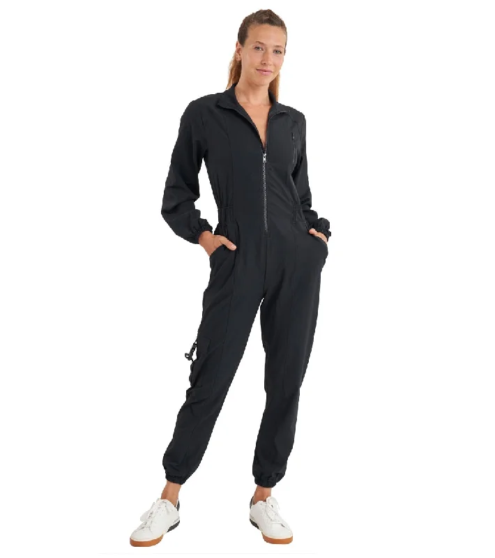 Thrive Societe Utility Jumpsuit Black