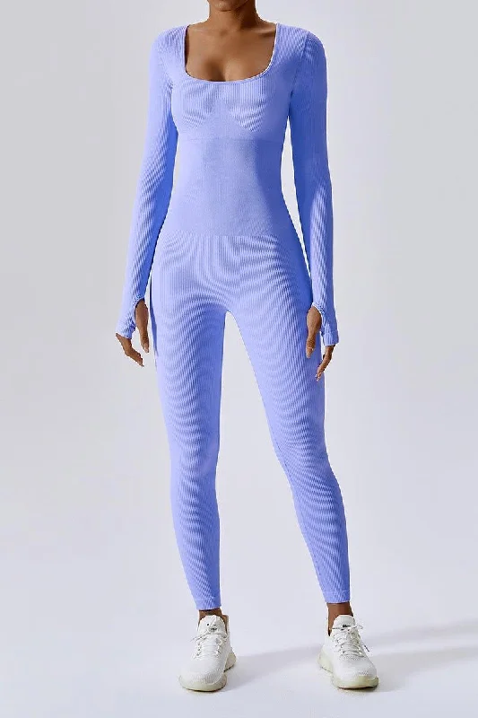 Women's One-Piece Long Sleeve Yoga Suit