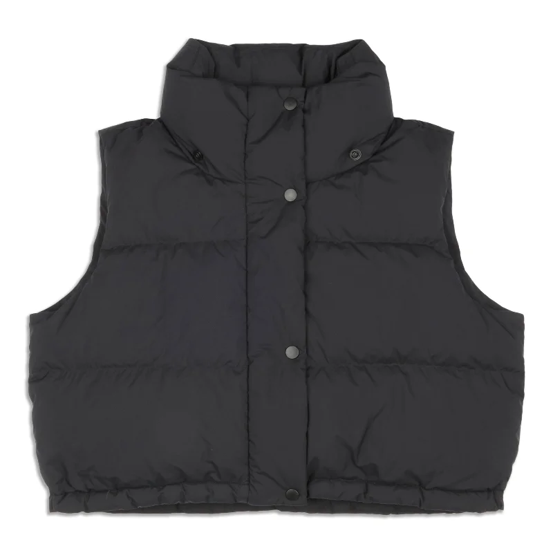 Wunder Puff Super-Cropped Vest - Resale